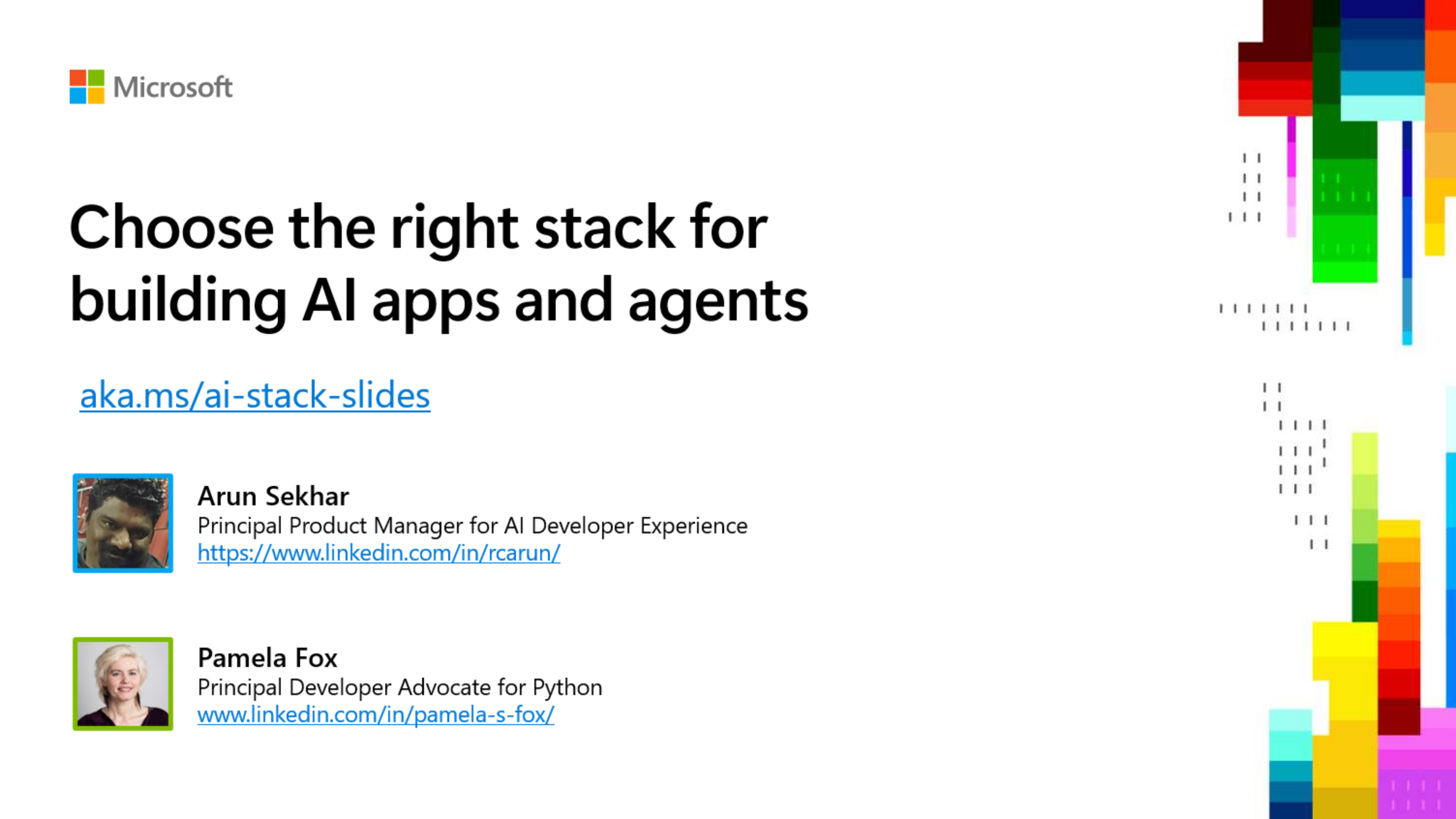 Thumbnail image for talk titled OpenAI, Anthropic, or agent frameworks: choose the right AI stack